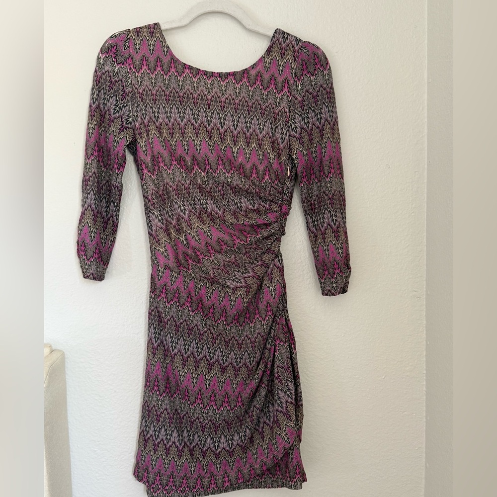 Ark & Co Patterned Cocktail Bodycon Dress